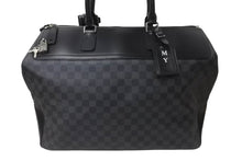 Load image into Gallery viewer, LOUIS VUITTON ルイヴィトン ネオグリニッジ ボストンバッグ N41164 ダミエグラフィット ブラック シルバー金具 良品 中古 64266