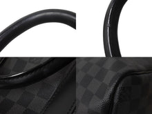 Load image into Gallery viewer, LOUIS VUITTON ルイヴィトン キーポル バンドリエール45 ボストンバッグ ダミエグラフィット N41418 シルバー 美品 中古 64267