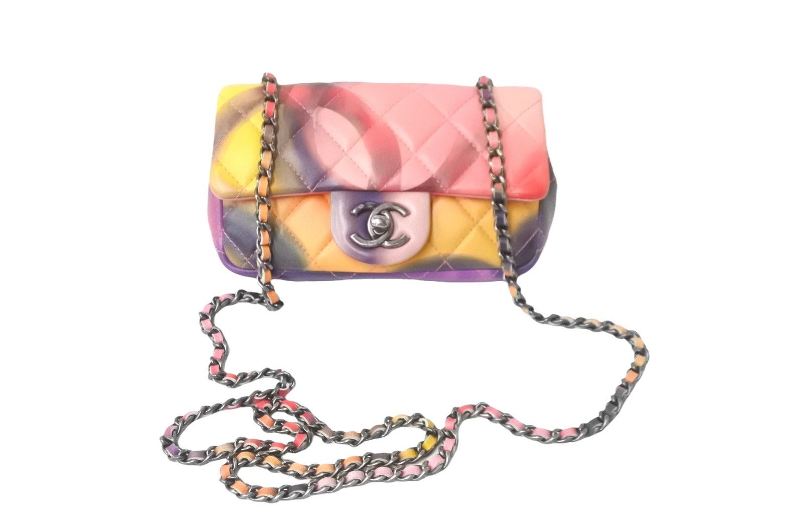 極美品 CHANEL シャネル ミニマトラッセ16 チェーンショルダー