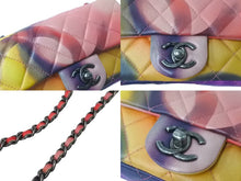 Load image into Gallery viewer, 極美品 CHANEL シャネル ミニマトラッセ16 チェーンショルダーバッグ 20番台 グラデーション ピンク オレンジ パープル 中古 64272