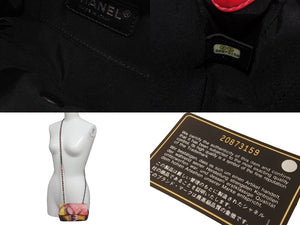 極美品 CHANEL シャネル ミニマトラッセ16 チェーンショルダーバッグ 20番台 グラデーション ピンク オレンジ パープル 中古 64272