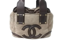 Load image into Gallery viewer, CHANEL シャネル ハーフマトラッセ ハンドバッグ CC ココマーク 10番台 ブラウン ムートン レザー ゴールド金具 良品 中古 64276