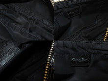 Load image into Gallery viewer, Christian Dior クリスチャンディオール ワンショルダー ハンドバッグ トロッター 08-BO-0015 コットンキャンバス グレー 美品 中古 64280