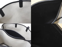 Load image into Gallery viewer, GOYARD ゴヤール ダブル サンルイPM トートバッグ ブラック コーティングキャンバス カーフスキン LME020194 美品 中古 64282