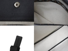 Load image into Gallery viewer, GOYARD ゴヤール ダブル サンルイPM トートバッグ ブラック コーティングキャンバス カーフスキン LME020194 美品 中古 64282