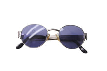 Load image into Gallery viewer, CHANEL シャネル サングラス ボストン型 カラーレンズ ヴィンテージ メタル プラスチック シルバー 06933 45002 美品 中古 64289