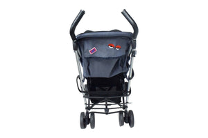 FENDI フェンディInglesina イングリッシーナ ベビーカー モンスター ネイビー ブラック メッシュ 美品 中古 64292