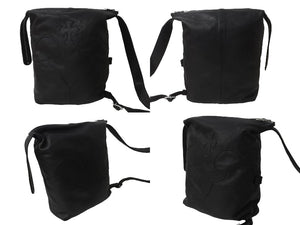 極美品 CHROME HEARTS クロムハーツ レロ クロスパッチ レザー ショルダーバッグ ブラック 名古屋限定 フレアニー 中古 64298