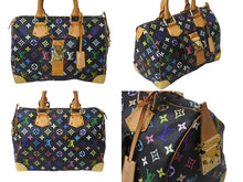 Load image into Gallery viewer, LOUISVUITTON ルイヴィトン スピーディ30 ボストンバッグ ハンドバッグ M92642 SP1015 ブラック マルチカラー 美品 中古 64299