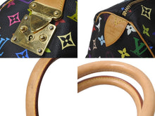 Load image into Gallery viewer, LOUISVUITTON ルイヴィトン スピーディ30 ボストンバッグ ハンドバッグ M92642 SP1015 ブラック マルチカラー 美品 中古 64299