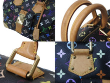 Load image into Gallery viewer, LOUISVUITTON ルイヴィトン スピーディ30 ボストンバッグ ハンドバッグ M92642 SP1015 ブラック マルチカラー 美品 中古 64299