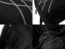 Load image into Gallery viewer, 極美品 CHANEL シャネル スポーツライン ナイロンリュック 10番台 ブラック グレー 中古 64302