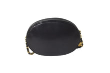 Load image into Gallery viewer, CHANEL シャネル チェーンショルダーバッグ ココマーク フリンジ 1番台 カーフスキン ブラック ゴールド金具 美品 中古 64309