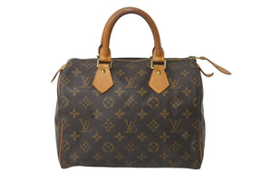 LOUIS VUITTON ルイヴィトン スピーディ25 ハンドバッグ M41528 モノグラム 良品 中古 64312