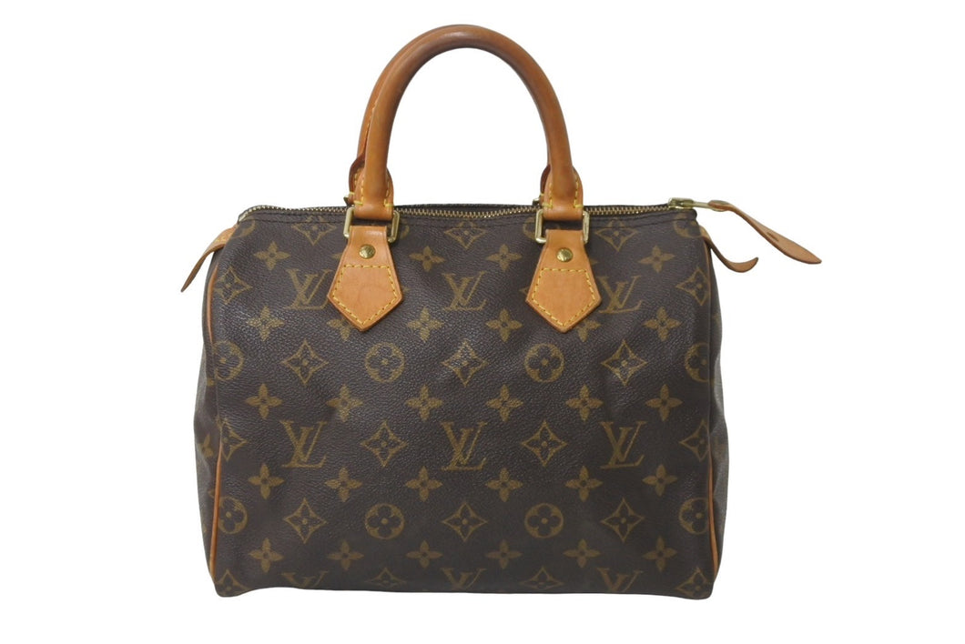 LOUIS VUITTON ルイヴィトン スピーディ25 ハンドバッグ M41528 モノグラム 良品 中古 64312
