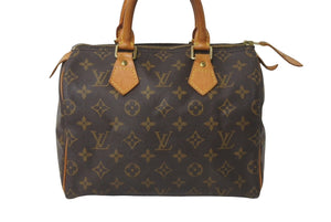 LOUIS VUITTON ルイヴィトン スピーディ25 ハンドバッグ M41528 モノグラム 良品 中古 64312
