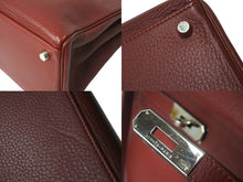 Load image into Gallery viewer, HERMES エルメス ケリー 32 2WAYハンドバッグ ルージュガランス レッド系 トリヨンクレマンス SV金具 ▫︎D刻印 良品 中古 64313