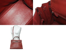 Load image into Gallery viewer, HERMES エルメス ケリー 32 2WAYハンドバッグ ルージュガランス レッド系 トリヨンクレマンス SV金具 ▫︎D刻印 良品 中古 64313