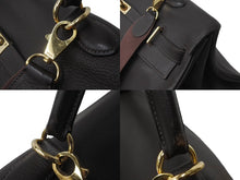 Load image into Gallery viewer, 激レア HERMES エルメス ケリー50 2way ハンドバック ブラウン系 茶色 ゴールド金具 □F刻印 中古 64315