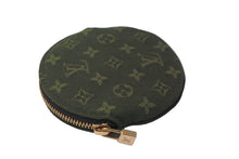 Load image into Gallery viewer, LOUIS VUITTON ルイ ヴィトン ポルトモネロン コインケース 円形 M92451 モノグラムミニキャンバス カーキ 美品 中古 64320