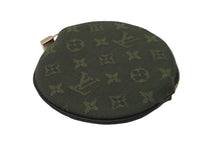 Load image into Gallery viewer, LOUIS VUITTON ルイ ヴィトン ポルトモネロン コインケース 円形 M92451 モノグラムミニキャンバス カーキ 美品 中古 64320