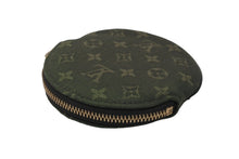 Load image into Gallery viewer, LOUIS VUITTON ルイ ヴィトン ポルトモネロン コインケース 円形 M92451 モノグラムミニキャンバス カーキ 美品 中古 64320