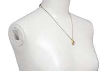 Load image into Gallery viewer, Christian Dior クリスチャンディオール ネックレス ヴィンテージ ラインストーン メタル 全長44cm 重量8g 美品 中古 64325