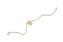 Load image into Gallery viewer, Christian Dior クリスチャンディオール ブレスレット 全長19cm 重量3g ヴィンテージ ゴールドカラー メタル 美品 中古 64326