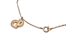 Load image into Gallery viewer, Christian Dior クリスチャンディオール ブレスレット 全長19cm 重量3g ヴィンテージ ゴールドカラー メタル 美品 中古 64326