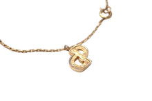 Load image into Gallery viewer, Christian Dior クリスチャンディオール ブレスレット 全長19cm 重量3g ヴィンテージ ゴールドカラー メタル 美品 中古 64326