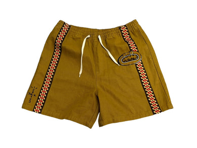 Cactus Jack カクタス ジャック トラヴィス スコット ショートパンツ ハーフパンツ ロゴ ベージュ サイズL 美品 中古 64343