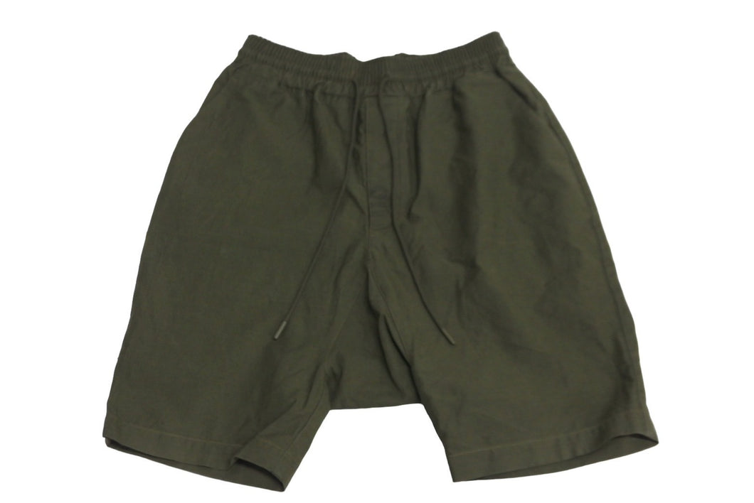 READYMADE レディメイド SARROUEL SHORTS サルエルショートパンツ JAPAN製 コットン カーキ ホワイト サイズ3 美品 中古 64344