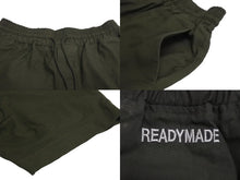 Load image into Gallery viewer, READYMADE レディメイド SARROUEL SHORTS サルエルショートパンツ JAPAN製 コットン カーキ ホワイト サイズ3 美品 中古 64344