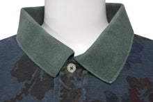 Load image into Gallery viewer, Glacon グラソン ポロシャツ トップス 花柄 イタリア製 コットン カーキ レッド パープル サイズ48 美品 中古 64347