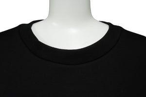 極美品 PRADA プラダ テクニカルコットンスウェットシャツ トライアングルロゴ UJL30A 11OQ ブラック サイズXXL 中古 64351