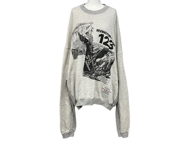 RIVINGTON roi Rebis リヴィントンロイレヴィス RRR スウェット トレーナー サイズ3 グレー 美品 中古 64353