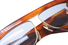 Load image into Gallery viewer, GUCCI グッチ オーバル サングラス GG0233S 長方形 プラスチック オレンジ ブラウン ゴールド金具 美品 中古 64371