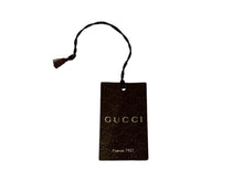 画像をギャラリービューアに読み込む, 極美品 GUCCI グッチ 総柄 スカーフ ブラック グレー カーキ シルク マザー柄 397975 4G005 中古 64374 