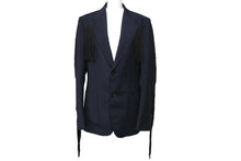 Load image into Gallery viewer, GUCCI グッチ テーラードジャケット フリンジ ネイビー 438319 Z592B サイズ7-46R 美品 中古 64379