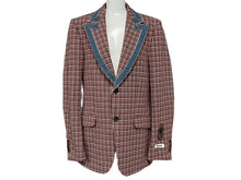 画像をギャラリービューアに読み込む, 極美品 GUCCI グッチ セットアップ サイズ46 ジャケット トラウザーズ 242U05 758PF2 ツイードウール マルチカラー 中古 64380 