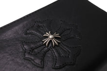 Load image into Gallery viewer, 極美品 CHROME HEARTS クロムハーツ コインケース 小銭入れ ウォレットチェーン シルバー925 レザー 中古 64383