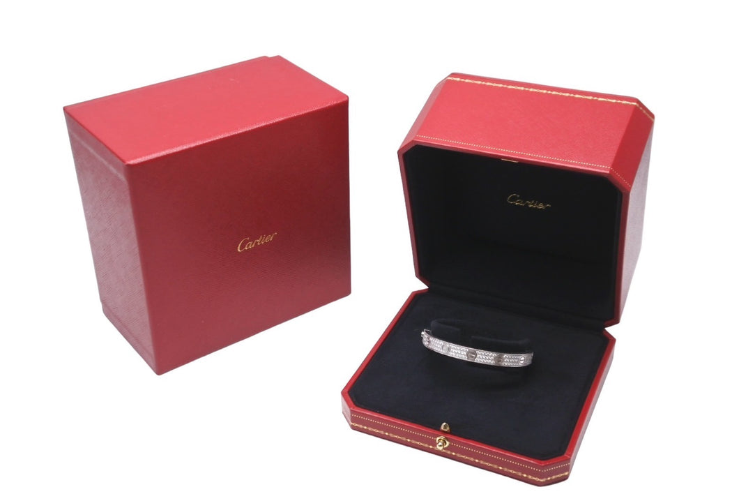 Cartier カルティエ 22年新型 15号 ラブブレス K18WG 定価752万
