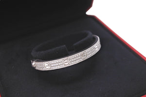 Cartier カルティエ 22年新型 15号 ラブブレス K18WG 定価752万円 ブレスレット 46.2g 2022年ギャラ 美品 中古 64386