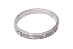 Cartier カルティエ 22年新型 15号 ラブブレス K18WG 定価752万円 ブレスレット 46.2g 2022年ギャラ 美品 中古 64386