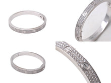 Load image into Gallery viewer, Cartier カルティエ 22年新型 15号 ラブブレス K18WG 定価752万円 ブレスレット 46.2g 2022年ギャラ 美品 中古 64386