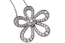 Load image into Gallery viewer, 極美品 Van Cleef &amp; Arpels ヴァンクリーフ＆アーペル VCARP05200 フラワーレース ペンダント 美品 中古 64392