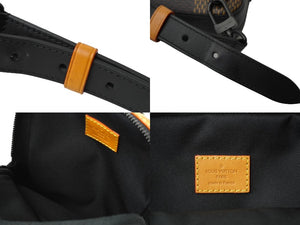 LOUIS VUITTON ルイヴィトン NIGO アマゾンスリングバッグ ショルダーバッグ N40379 ブラウン ブラック 美品 中古 64396