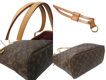 Load image into Gallery viewer, 新型 LOUIS VUITTON ルイヴィトン ハンドバッグ ネヴァーフルMM M41178 ポーチ付き ピヴォワンヌ モノグラム 美品 中古 64401