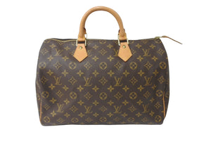 極美品 LOUIS VUITTON ルイヴィトン ハンドバッグ スピーディ35 M41524 モノグラム 中古 64403