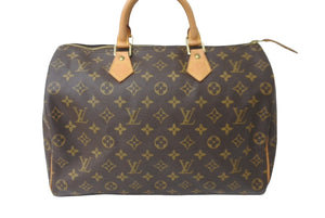 極美品 LOUIS VUITTON ルイヴィトン ハンドバッグ スピーディ35 M41524 モノグラム 中古 64403